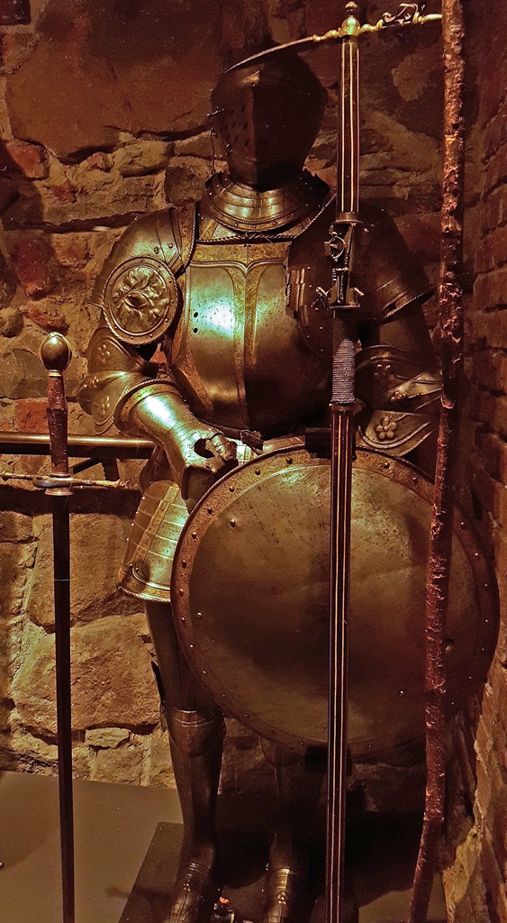 Armor with Shield and Weapons